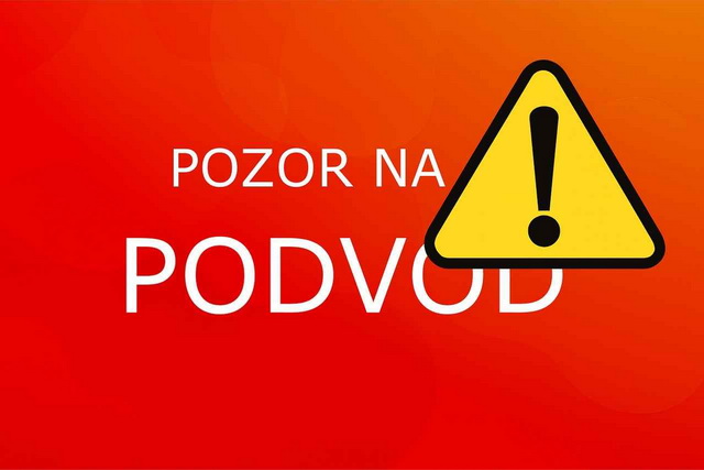 Pozor na podvod