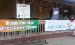 V obci Zborov športovali seniori z celého nášho okresu