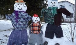 Internetová fotografická súťaž o najkrajšieho snehuliaka obce Zborov 2012